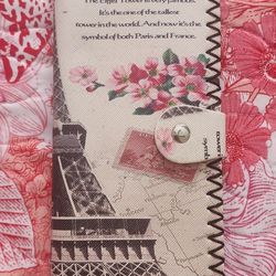 Handmade Wallet: Paris (souvenirs)