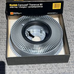 Kodak Carousel Transvue 80 Slide Tray 