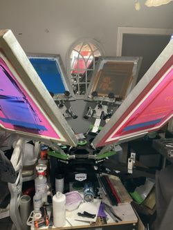 Screen Printing Press Bundle (Riley Hopkins) Selling Together