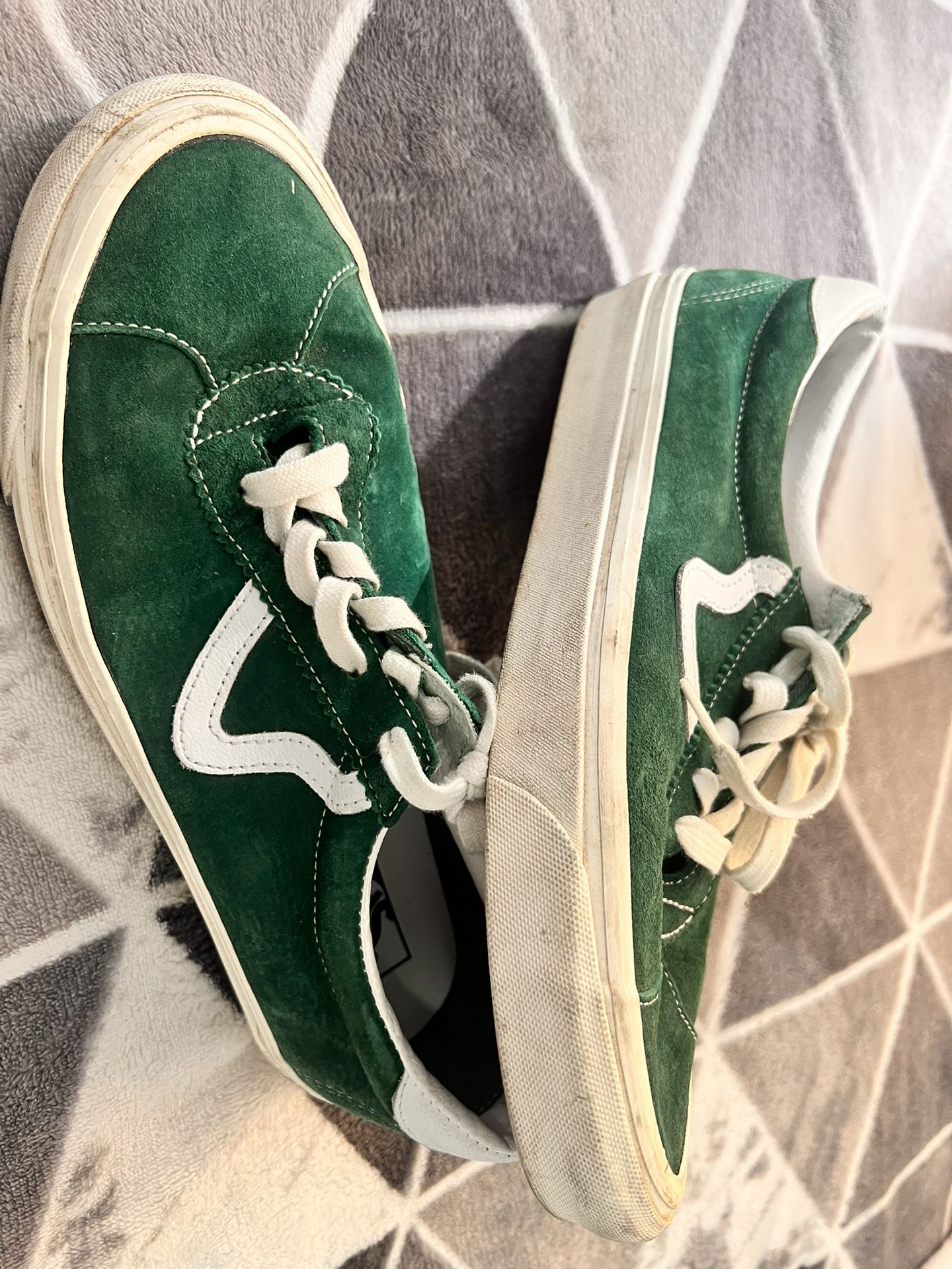 Vans Sport Low Suede Shoes Green