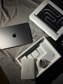 MacBook Pro M3 Chip 14’ 512SSD Space Gray (M3 Chip, 14 inch + Space Gray)