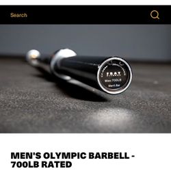 Olympic Barbell 2’ Brand New in Box 44 Lbs 