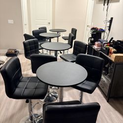 Bar Stools And Table Combination