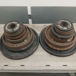 Weight Set Olympic Sizs $120firm 