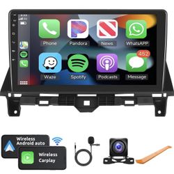 Android Car Stereo for Honda Accord 8th 2008 2009 2010 2011 2012 2013 Support Wireless Carplay/Android Auto with 10.1 Inch Touchscreen WiFi GPS Naviga