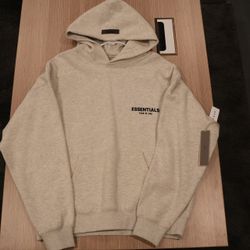 Light Oatmeal Essentials Fear of God hoodie 