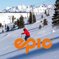 Any day Epic Ski Passes Available 