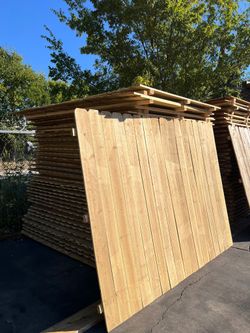 6 Ft X 8ft cedar panels 