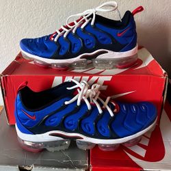 Nike Air VaperMax plus racer blue university red