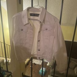 White Denim Jacket 
