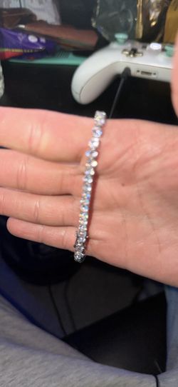 Moissanite tennis  bracelet