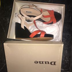 Multi Color Wedge Heel