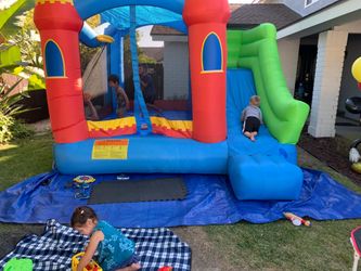 Royal Palace Bounce House with Slide