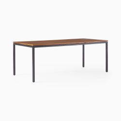 west elm Frame Extendable Table (60” - 80”) Walnut