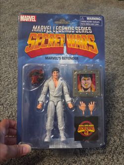 Marvel Legends Beyonder Secret Wars 6" Hasbro figure, NEW!