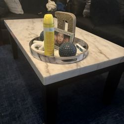 Marble Wooden Coffee Table