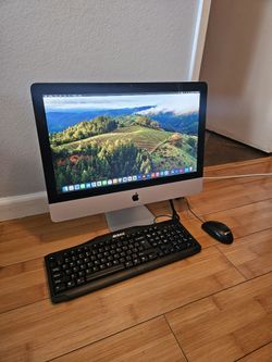 22in imac core i5 8gb ram 256gb ssd, logic pro finalcut, Adobe, Ms office, keyboard or best offers