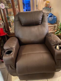 leather recliner brand new