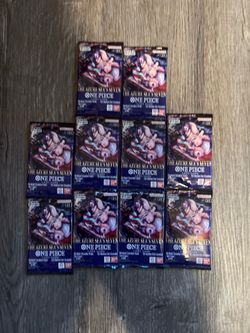 One Piece OP14 Sleeved Booster Pack The Azure Seas Seven English Sea’s OP-14