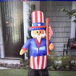  *NEW* Inflatable Uncle Sam