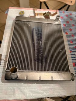 Speedway Motors Aluminum Radiator SBC/BBC