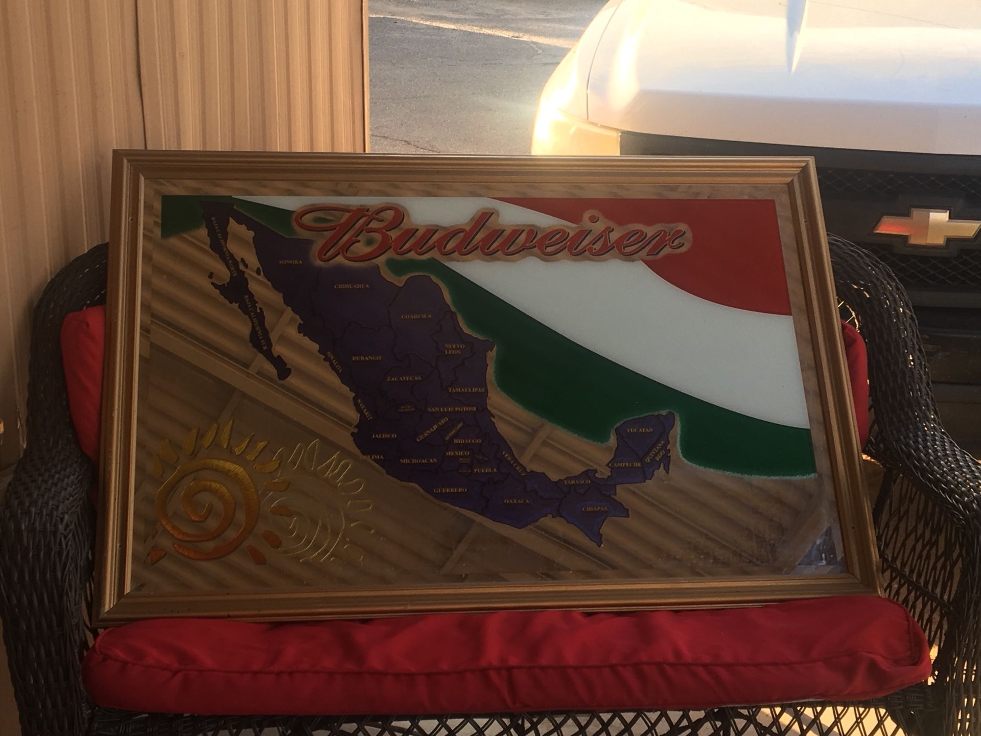 Budweiser/Mexico mirror