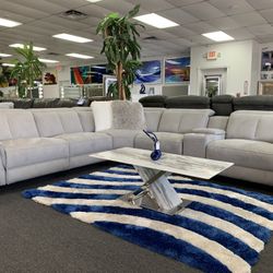 Brand New Modern Microfiber Sectional “Limited Supply”