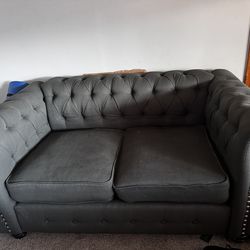 Chesterfield Tufted Sofa & Loveseat Set