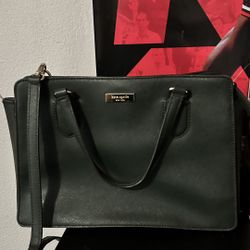 Kate Spade Dark Green Bag 