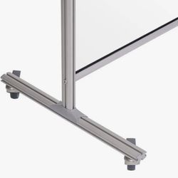 Bi-silque Mobile Glass Panel Divider