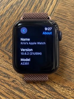 Watch SE 40mm GPS 32GB – Works – Damaged $60 OBO
