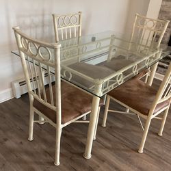 Table and chairs