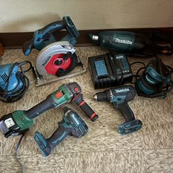 Makita 18v Tools
