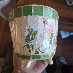 Mosaic Ceramic Flower Pot