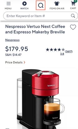 New in Box Nespresso Vertuo Coffee Maker