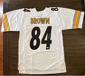 Antonio Brown #84 Signed Pittsburgh Steelers Jersey