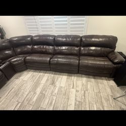 Ashley’s Leather Sectional Sofas 