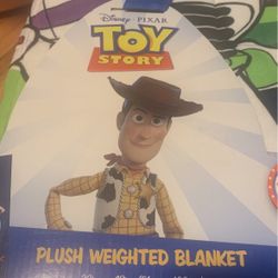 Plush weighted blanket