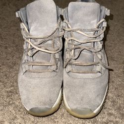 Jordan 11 Retro Pinnacle Grey Suede Size 11