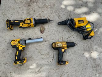 Dewalt tools cable. Stripper / drywall grinder / drill / and drywall gun asking $280  for everything