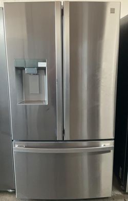 Kenmore 3 Door Stainless Steel Refrigerator
