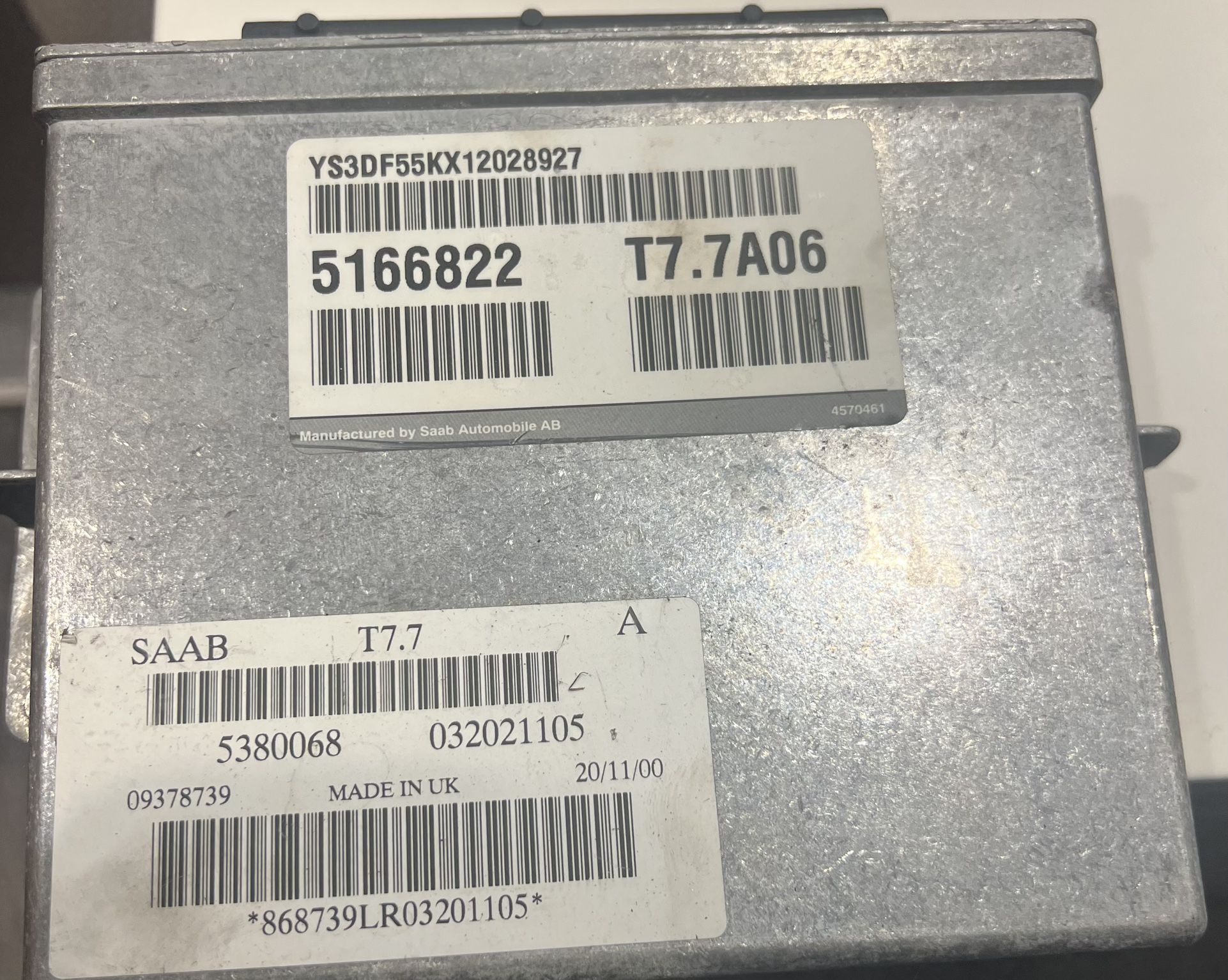 Engine ECM Electronic Control Module Trionic
