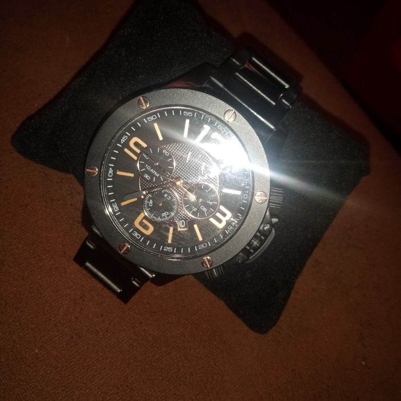 Armani Exchange AX1513 Black Dial Black IP Stainless Chronograph Men s Watch for Sale in Federal Way WA OfferUp