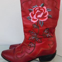 Red Cowntry Boots