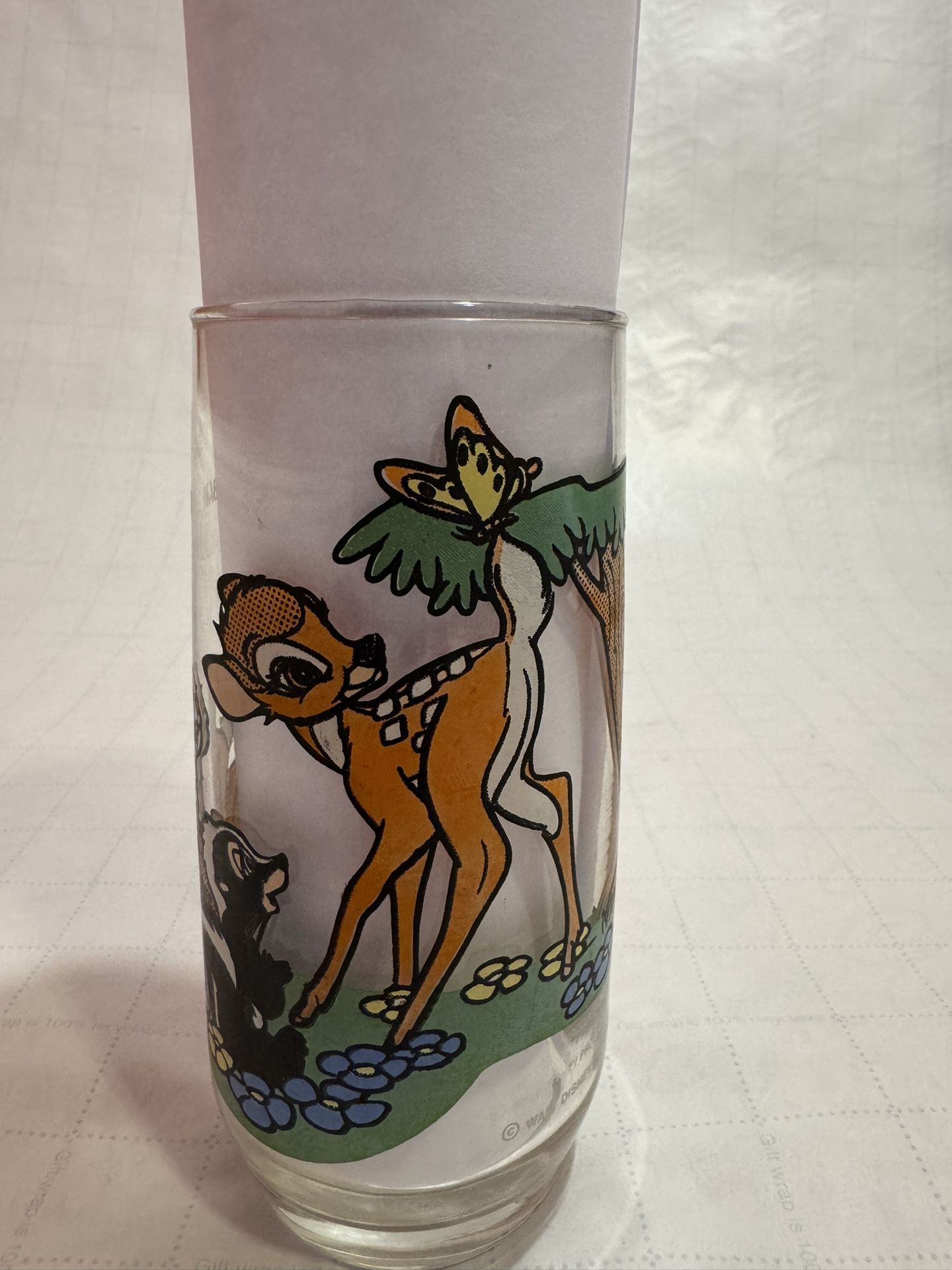 Vintage Pepsi Collector Series Wonderful World of Disney: Bambi Glass