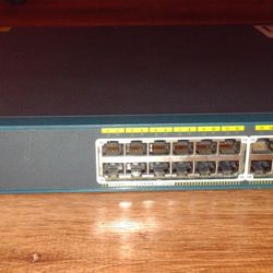 Network Switch: 24 Port Cisco Catalyst 2960-s Series PoE+


