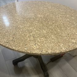 GRANITE KITCHEN TABLE 