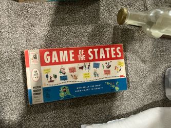 Vintage Game of the States Board Game