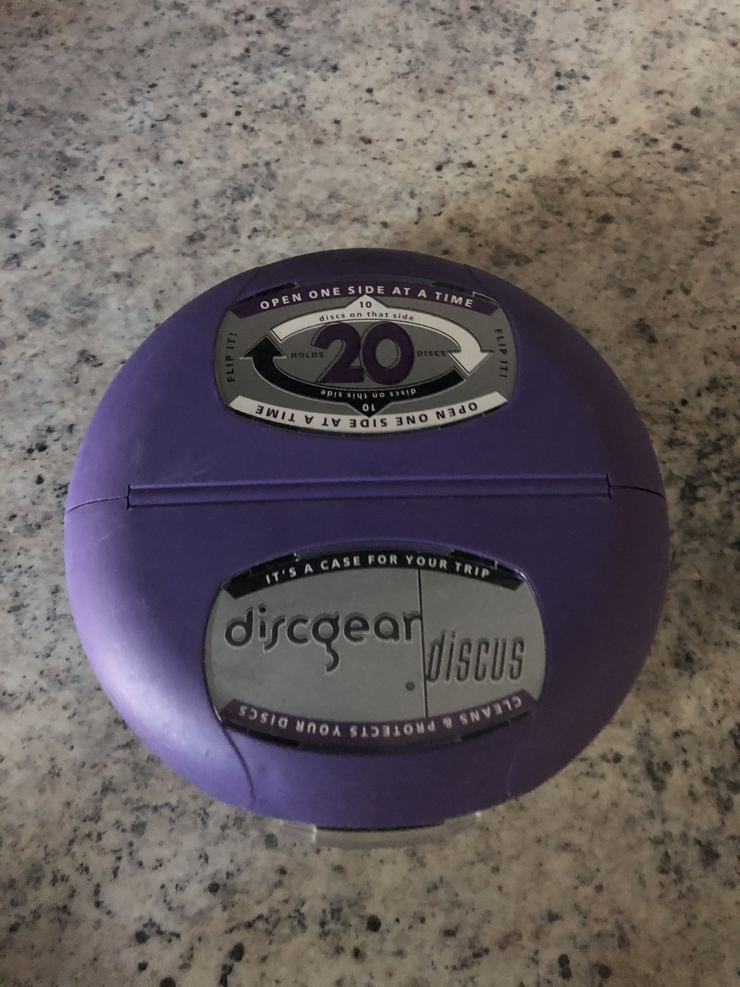 Portable CD or DVD Holder