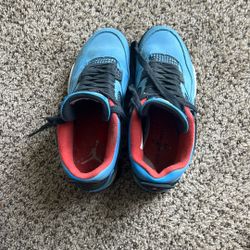 Nike Air Jordan 4 “Travis Scott” Blue Size 7 Used